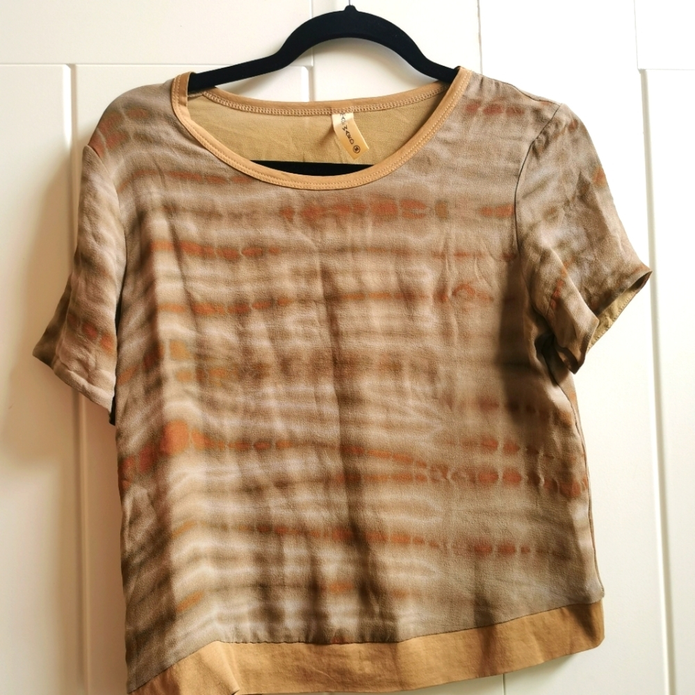 Maggie Ward 100% silk Tee
